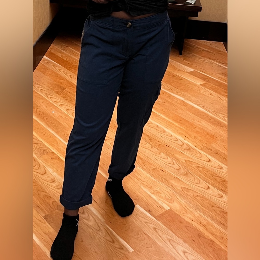 Sonoma Blue Cargo Pants Relaxed Fit